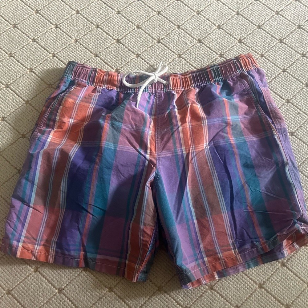 JCrew men’s L swim trunks